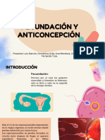 Fecundacion y Anticoncepción