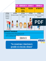 Planificador Semanal 2do