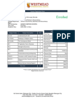 Enrolled: Student Registration Form