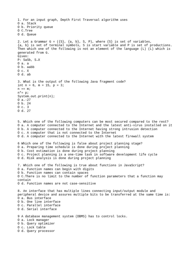 Program Programming