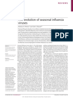 Influenza Seasonal Evolution