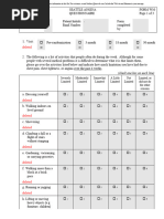 Cardiomyopathy Questionnaire (Kansas City) (KCCQ-12) | PDF | Clinical ...