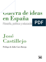 Guerra de Ideas en España. Filosofía, Política y Educación - Nodrm