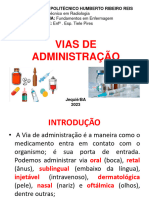 Vias de Administração Enf.