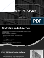 Brutalism & Metabolism in Architecture