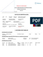 I.Datos de Identificación: Publica Clasificada