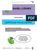 Actividades de 3° Grado - Cantidades Que Se Repiten