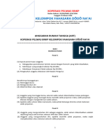 Anggaran Rumah Tangga Kelompok Fahasara Dodo Na'ai