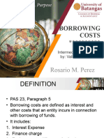 Borrowing Cost LMS