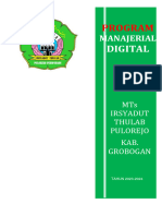 PROGRAM MANAJERIAL DIGITAL MTs IRSYADUT THULAB PULOREJO GROBOGAN