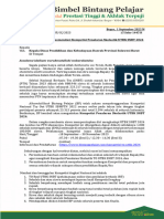 Permohonan Rekomendasi Kompetisi Penalaran Skolastik UTBK SNBT 2024 - Disdikbud Daerah Provinsi Sulawesi Barat