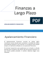 Finanzas A Largo Plazo - Apalancamiento Financiero