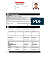 ProNatural New Account Application Form