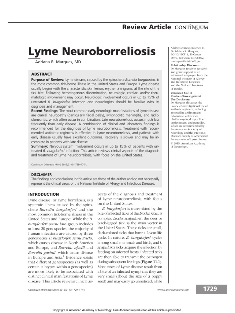 Cdc Vs Alternative Lyme Criteria Chart Pdf