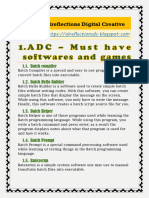 ADC - Must Have Softwares and Games 2021