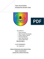 Nilai-Nilai Sosial Dalam Kehidupan Sehari-Hari