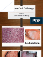 Revision Oral Pathology: Dr. Nermine El Bahey