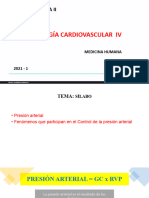 Fisiologia - Cardiovascular - IV SESION 7 MARTES