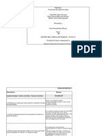 Evaluación Del Capital de Trabajo