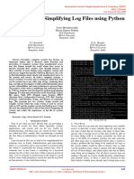 Analyzing and Simplifying Log Files Using Python IJERTV9IS050113