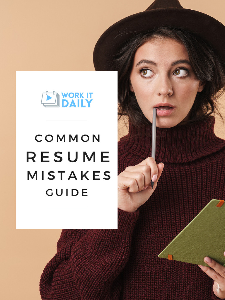 Resume Mistakes Pdf Pdf Résumé