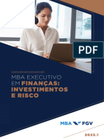 Finanças: Investimentos E Risco: Mba Executivo EM