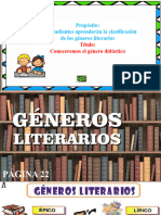 Géneros Literarios