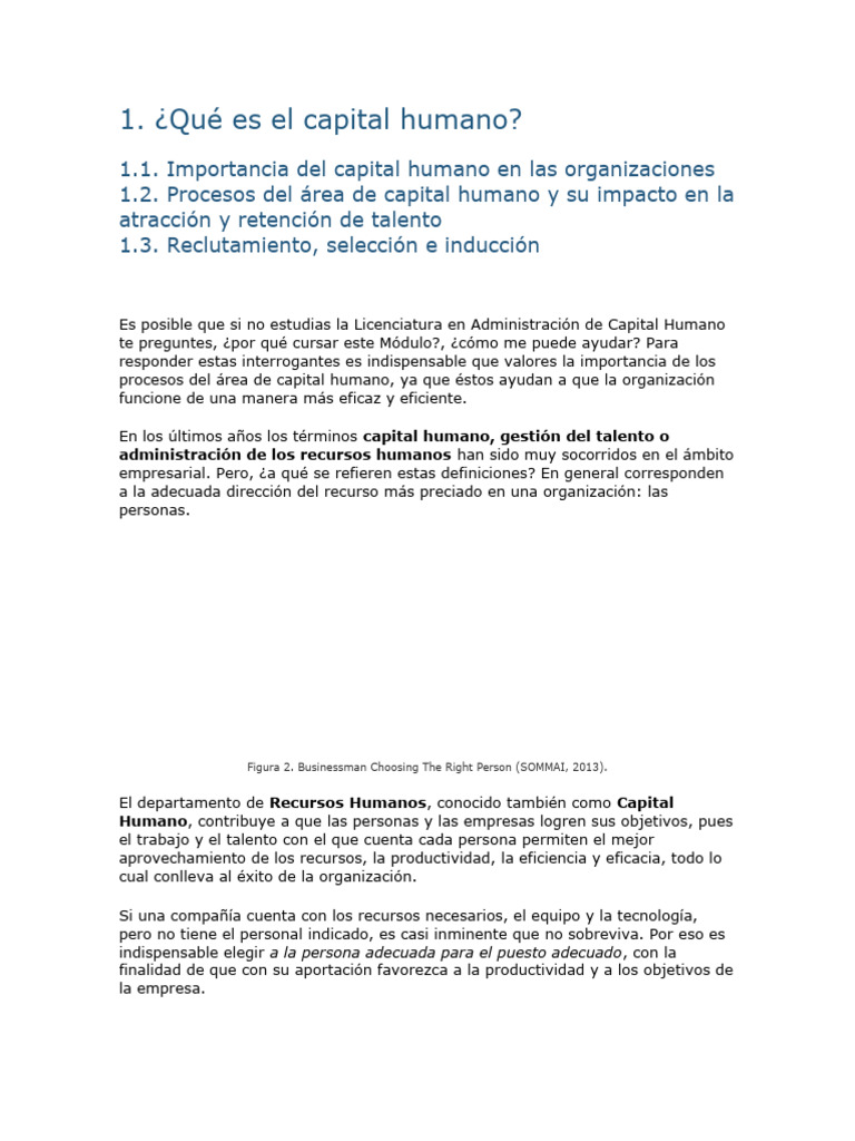 Gestión Del Capital Humano | PDF | Gestión de recursos humanos