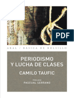 Periodismo y Lucha de Clases by Camilo Taufic