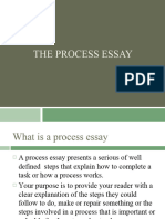 Lecture-103 (The Process Essay)