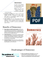 Benefits of Democracy