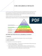 Factores Del Desarrollo Humano