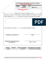 SST05 Acta de Compromiso y Seguimiento A Recomendaciones de Salud