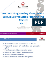 03A - Production Planning and Control