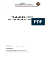 Proyecto de Inversión