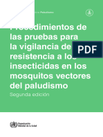 Resistencia para Paludismo OMS