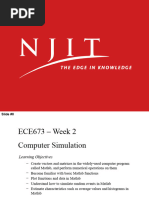 ECE673 - Week1 - Lecture - With Figures