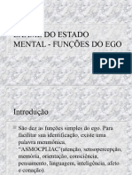 Exame Do Estado Mental - Funções Do Ego