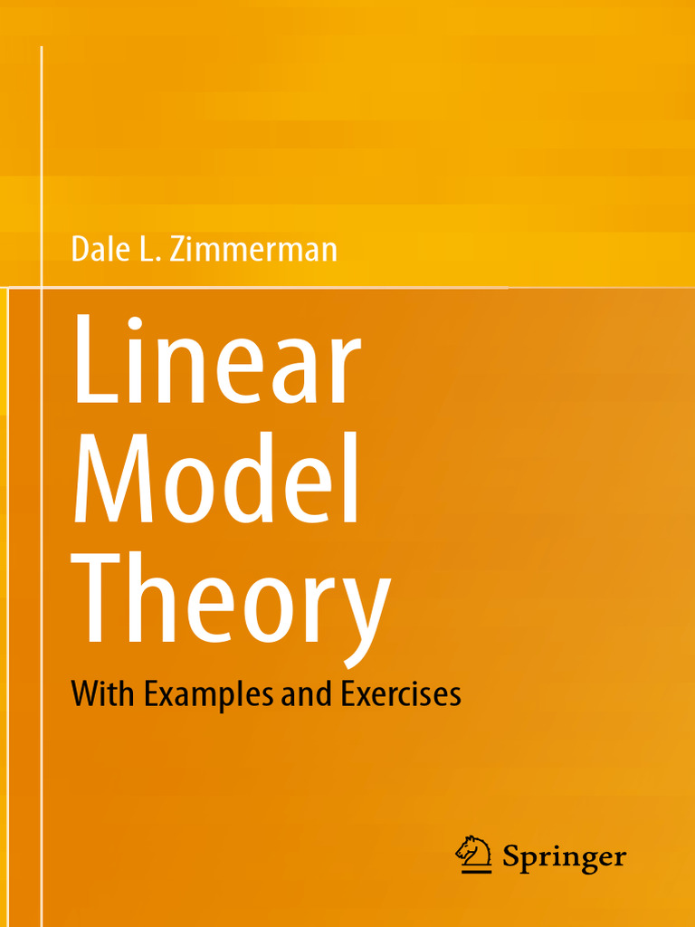 Dokumen pub linear model theory with examples and exercises 1st ed