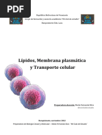 CLASE 3. Lípidos, Membrana y Transporte Celular