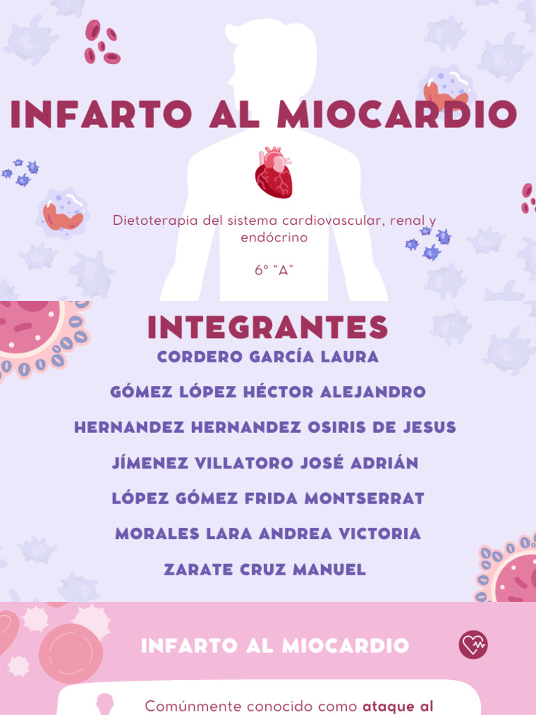 Infarto Al Miocardio | PDF | Infarto de miocardio | Enfermedades ...