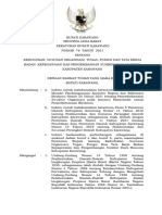 Peraturan Bupati Karawang Nomor 76 Tahun 2021 Tentang Kedudukan Susunan Organisasi Tugas Fungsi Dan Tata Kerja Badan Kepegawaian Dan Pengembangan Sumber Daya Manusia Kabupaten Karawang 1690260235