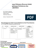 Strategi Penerapan Dokumen Rencana Induk Sistem Penanggulangan Kebakaran Dan Penyelamatan (RISPK