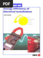 Guidelines On - Energy Efficiency of Electrical Nstallations 2007