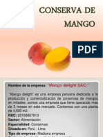Conserva de Mango