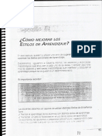 Cómo Mejorar Los Estilos de Aprendizaje