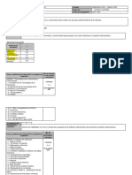 Fechas de Evaluación TF-I