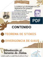 Teorema de Stokes y Teorema de La Divergencia de Gauss