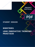 BSBSTR801 V1.0 Project-Portfolio.v1.0