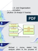 Module 3 Job Organization